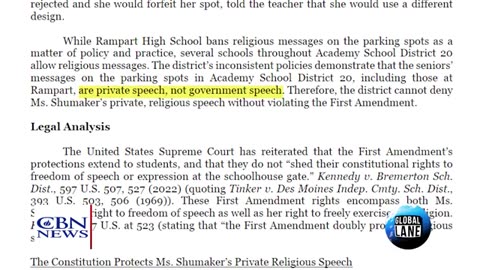 Colorado Christian Victorious in School Speech Fight