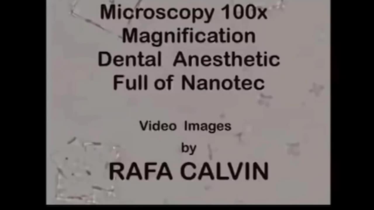 Nicotine destroys Nanotech. (2 min, 35 sec)
