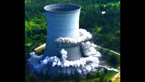 Savannah River Site K Reactor Cooling Tower Implosion