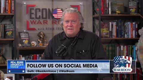 BANNON: Tim Walz Is Talking About Bringing In Minnesota's National Guard Against ICE And Federal Officials! That Is Inciting Civil War!! He's An Insurrectionist!!!