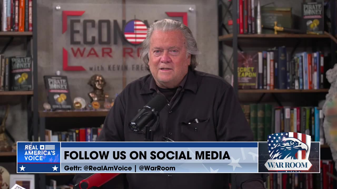 BANNON: Tim Walz Is Talking About Bringing In Minnesota's National Guard Against ICE And Federal Officials! That Is Inciting Civil War!! He's An Insurrectionist!!!
