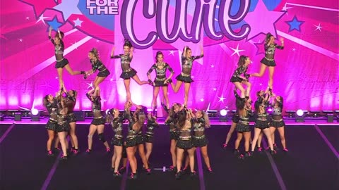 CheerForce Wolfpack Golden Girls Cheer For The Cure 2024 Day 1