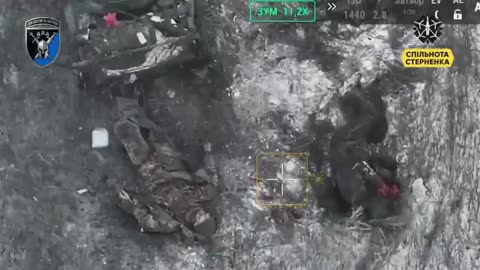 Ukrainian Drones Intercept Column of ATVs and More