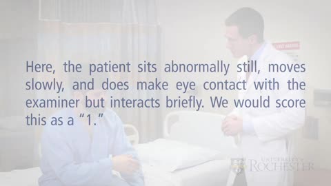 The Symptom Stupor / Immobility In Catatonia