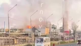 🔥🛢️ Ukraine Russia War | Slavneft Oil Refinery in Yaroslavl Burning | RCF