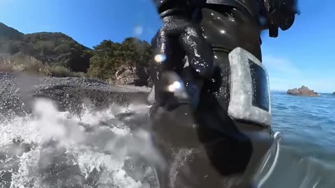 Guy Tries to Remove an Octopus From His Back