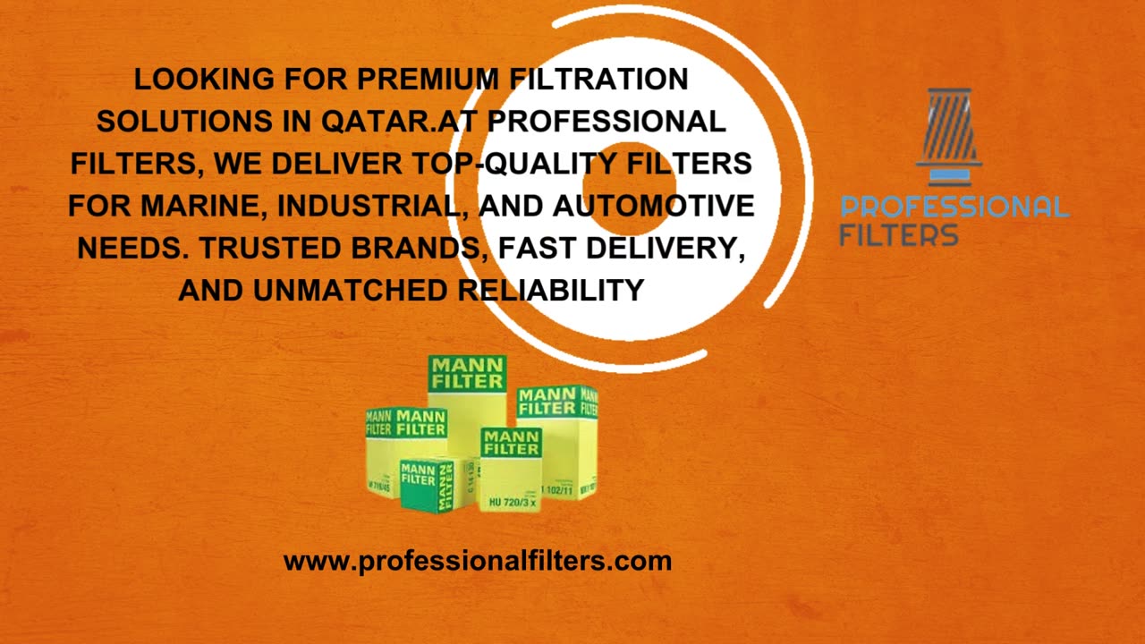 Professional filter suppliers in Doha Qatar