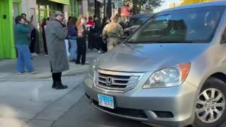 Insurrectionists spotted in Albany Park, Illinois.