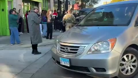 Insurrectionists spotted in Albany Park, Illinois.