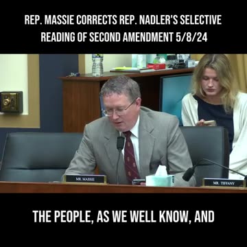 I corrected Democrat Ranking Member Nadler in Judiciary Cmte