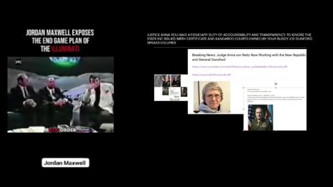 JUSTICE ANNA FOLLOW THE DOTS. YOU ARE BUSTED. WHY ARE YOU GUIDING DEFENDANT AND TRAITOR JOE DUNFORD