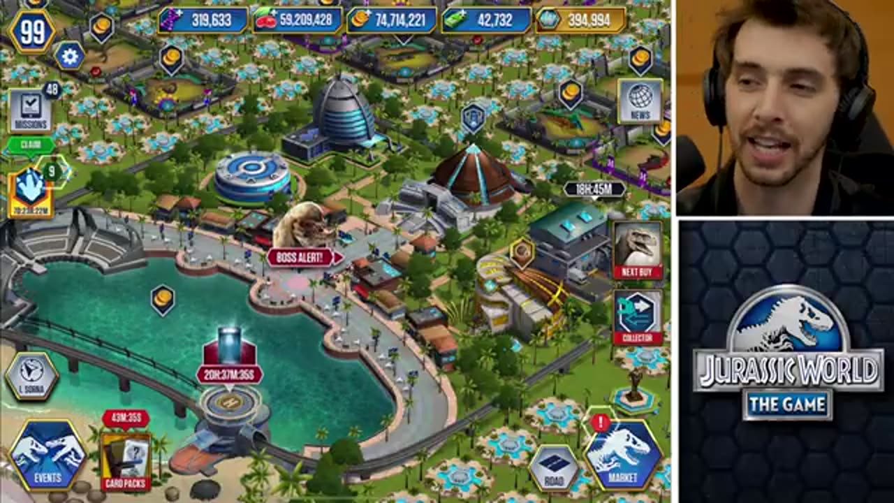 THE INDOMICERATOPS!!! | Jurassic World - The Game | Ep588 HD