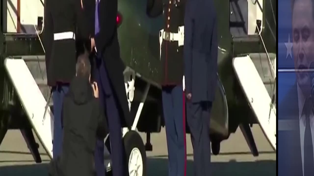 Trump's impromptu interaction with Marines prove we have a LEADER again