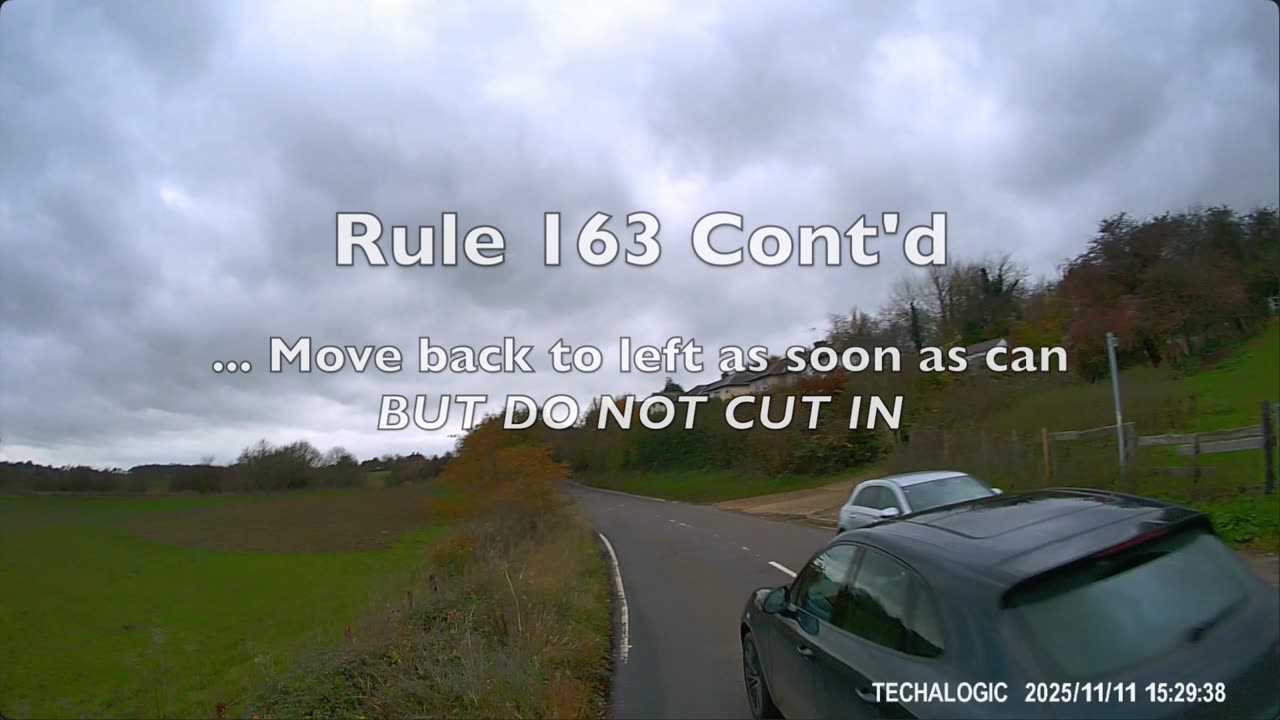 How Not to pass cyclists 101 Example 3