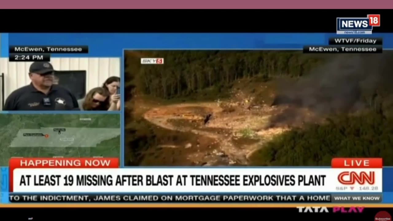 LIVE NEWS: Multiple Fatalities in Tennessee Military Explosives Facility Explosion | N18G #News