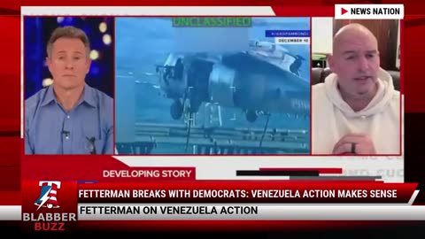 Fetterman Breaks With Democrats: Venezuela Action Makes Sense