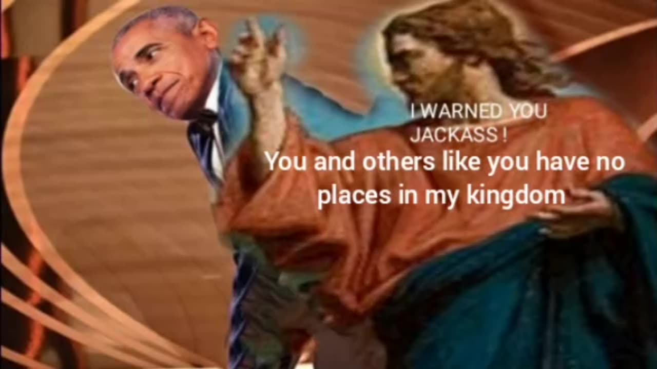 I warned you jackass, you and others like you have no places in my kingdom