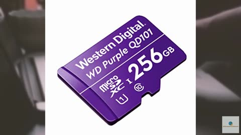 Western Digital WD Purple SC QD101 256GB Smart Video Surveillance microSDXC Card