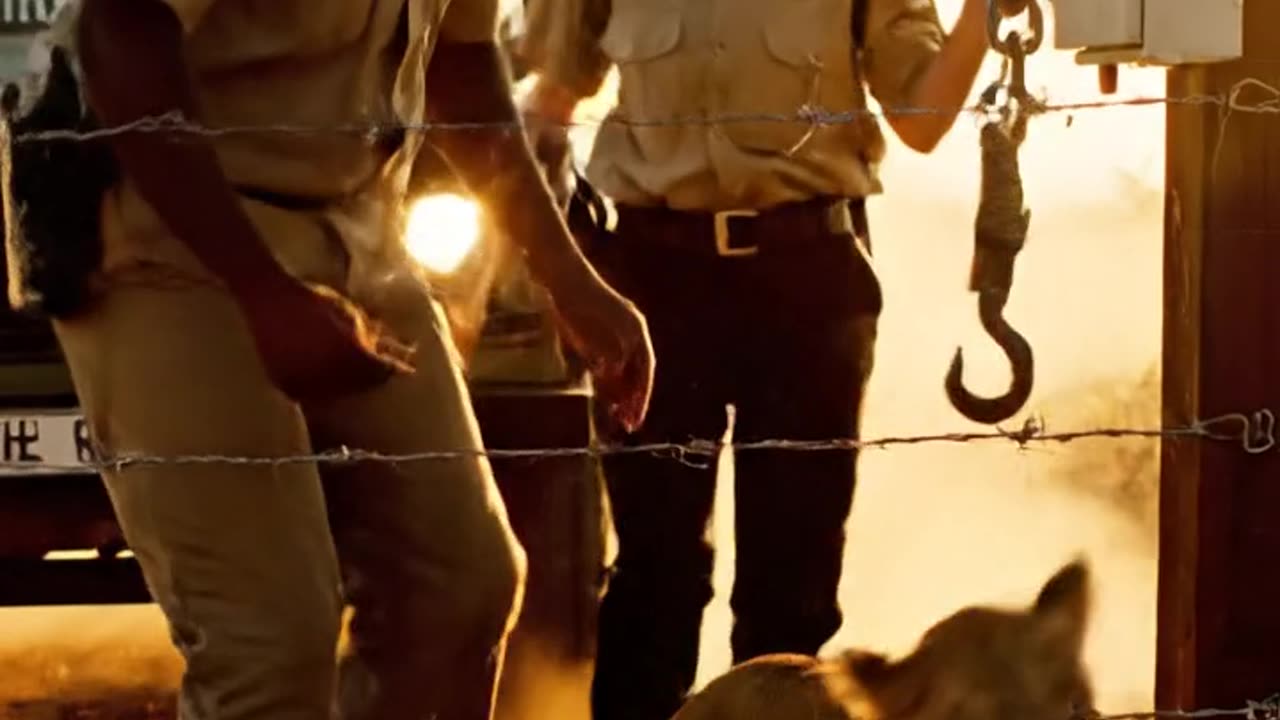 Lion Cub at the Fence
