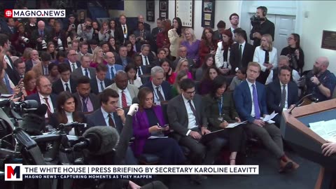🇺🇸 Press Secretary Karoline Leavitt Faces Legacy Media in Tense White House Briefing [LIVE]