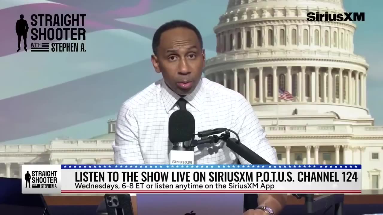Stephen A Smith Exposes Jasmine Crockett for Her Trump Derangement Syndrome Stupidity