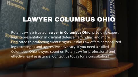 Lawyer Columbus Ohio