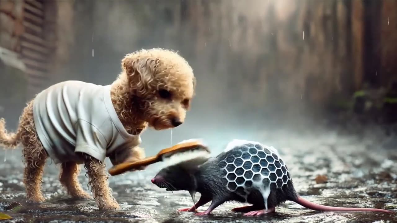 Dog Rescues Rat - Heartwarming!