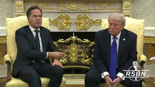 FULL REPLAY: President Trump and NATO Secretary General Hold a Press Conference - 10/22/25