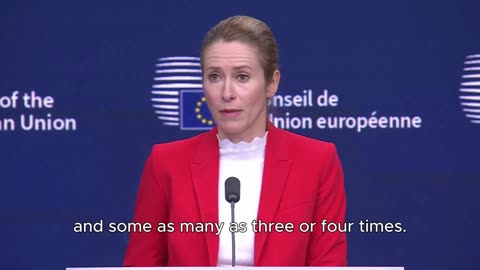 Kaja Said Russia Attacked 19 Countries in the Last 100 Years, Some 3 or 4 Times.