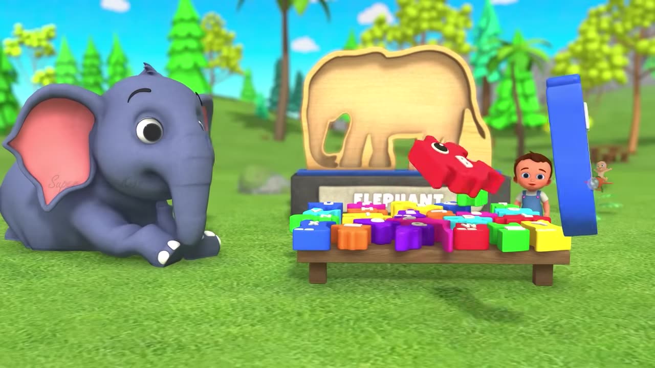 Wooden Playhouse & Slide Toy Set for oddlers & Preschoolers.mp4