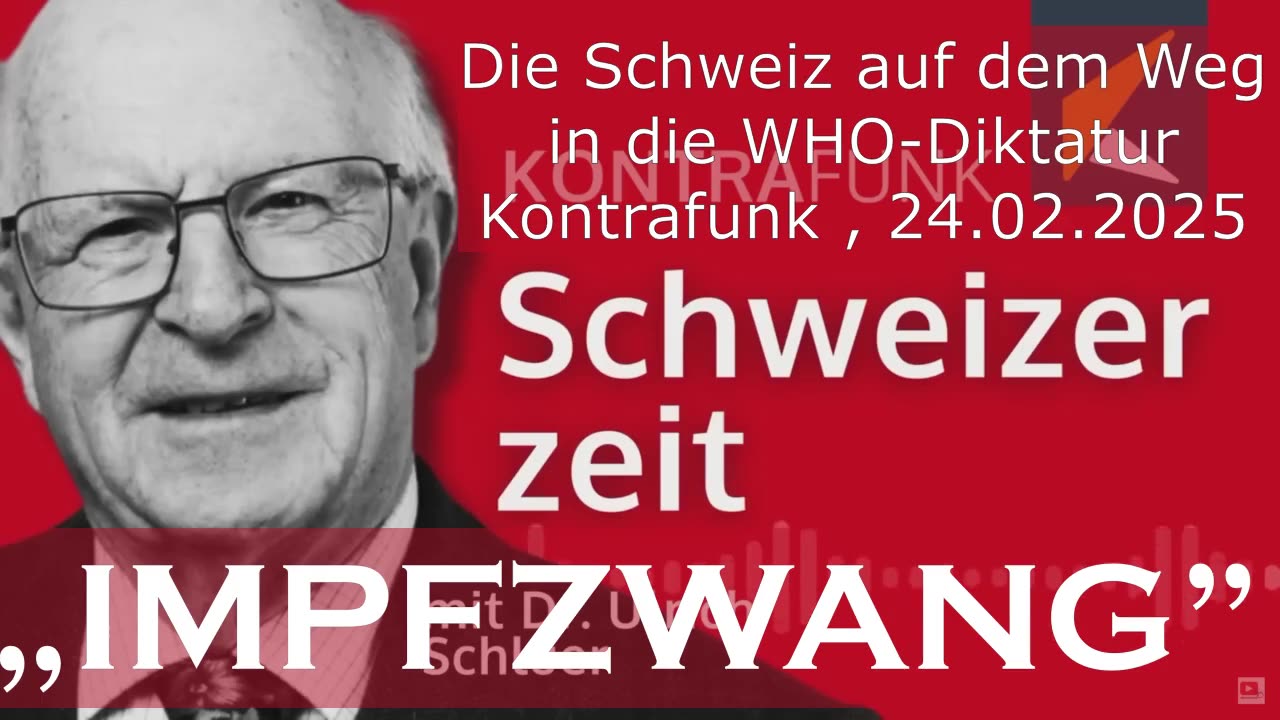 Dr. Ulrich Schlüer zum „Impfzwang”