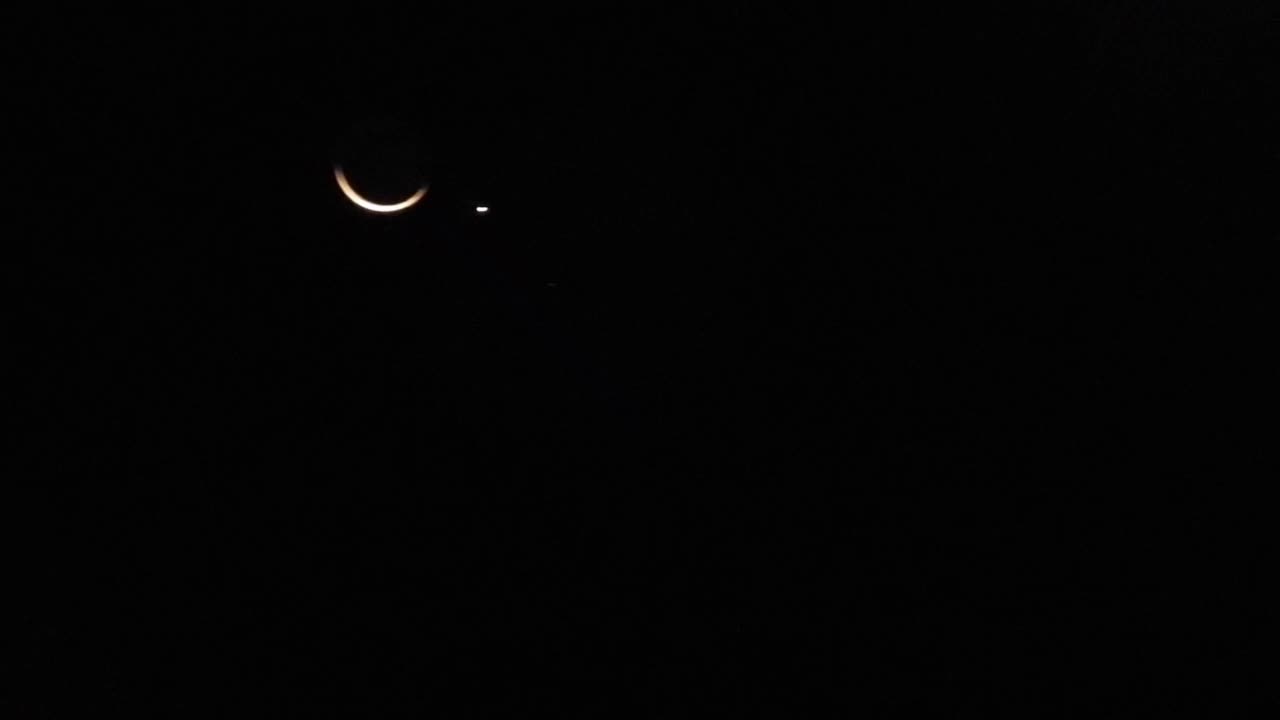 Moon Venus Lineup on 9-19-2025
