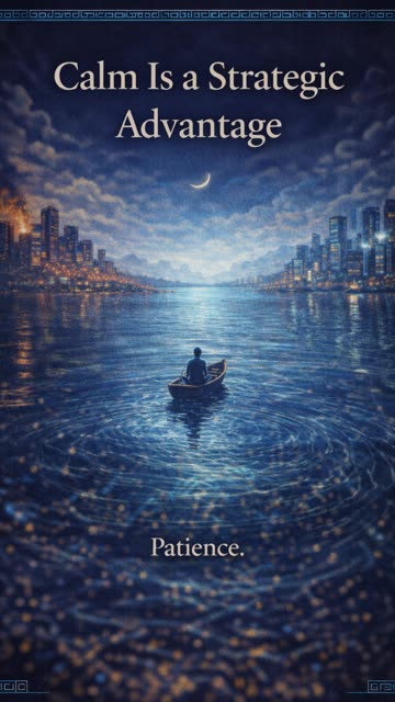 Calm Is a Strategic Advantage