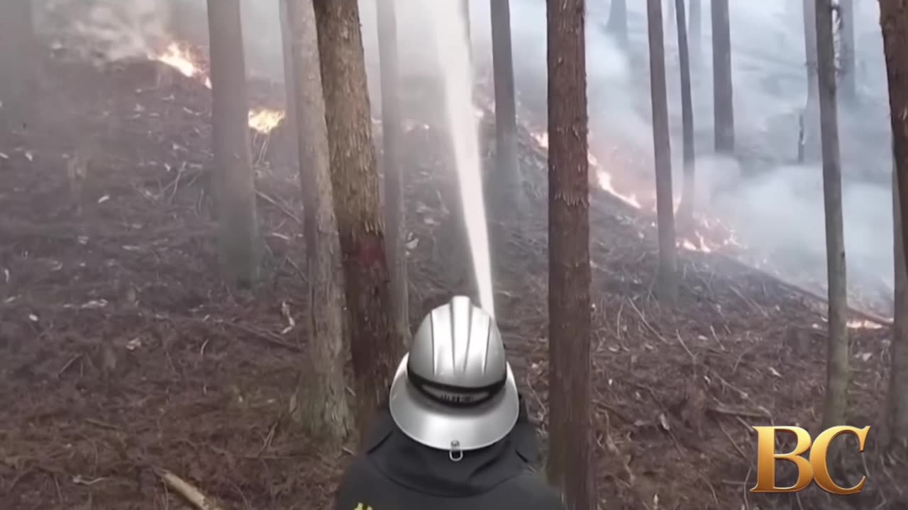 Largest wildfire in decades rages in Japan as authorities warn it could spread