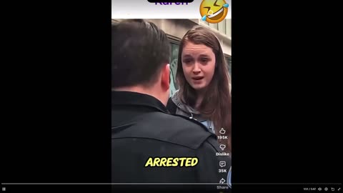 Liberal is in shock when she actually gets ARRESTED for stealing Pro-life sign!