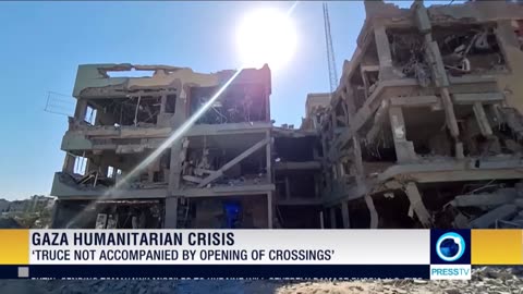 Doctors without Borders warns that the health situation remains extremely critical in Gaza