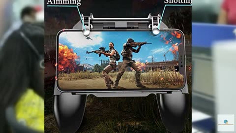 COOBILE Mobile Game Controller for PUBG Mobile Controller L1R1 Mobile Game Trigg