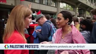 Students ignore Starmer's call to respect 7 October anniversary
