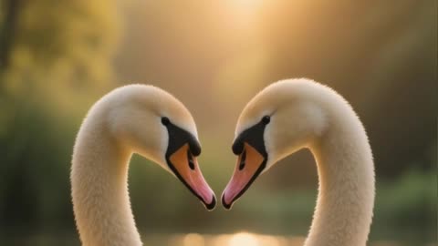 The graceful bird can be gentle one moment and fiercely aggressive the next ?#bird #cute #water bird