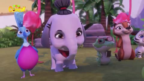 Appu And Friends 🐘😂 _ Ryan Air _ Funny Elephant Cartoon for Kids _otm