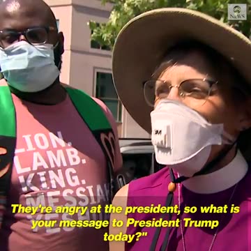 The woke Bishop called for Trump's removal during George Floyd riots