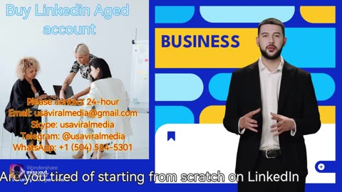 Where to Buy LinkedIn Aged Accounts with PVA & Old