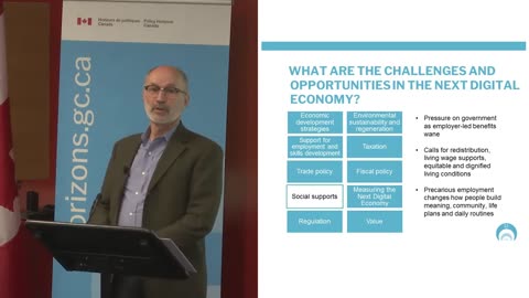 Horizons Talks: The Next Digital Economy Policy Horizons Canada biodigital convergence