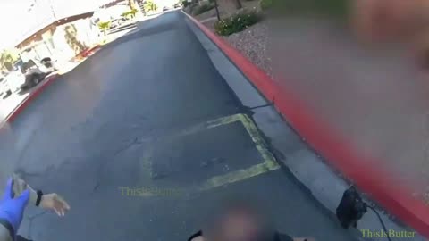 Las Vegas police officer shoots suspect who tried to stab an officer with a vape pen during fight