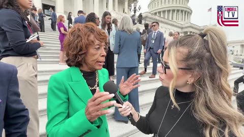 Maxine Waters Snaps When Asked About Healthcare for Illegal Aliens