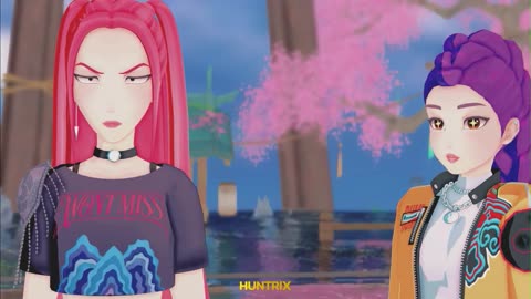 K-POP DEMON HUNTERS HUNTR_X _ Kirby Trumpet Meme💋