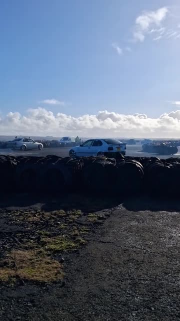 Drag & Drift Event Perranporth Airfield Cornwall England