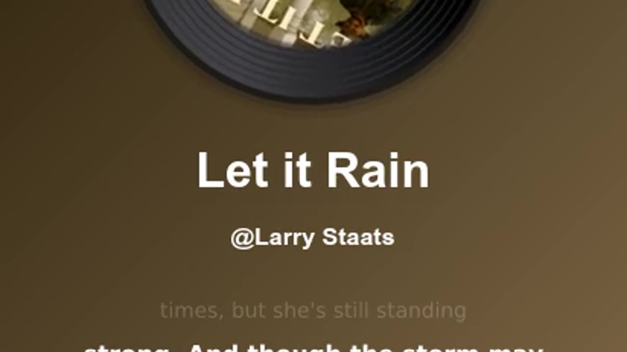 Let it Rain