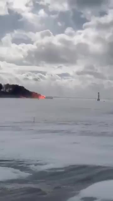The spectacular images of the crash of a Delta Airlines plane at Toronto airport.