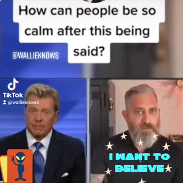 How can people be calm after this being said